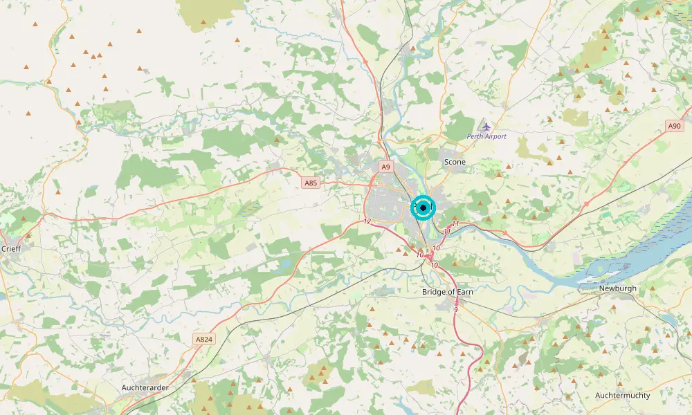 Map of our delivery coverage in Perth